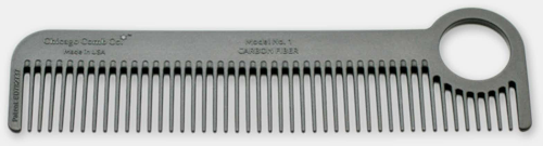 Chicago Comb Number 1 Comb Carbon Fiber
