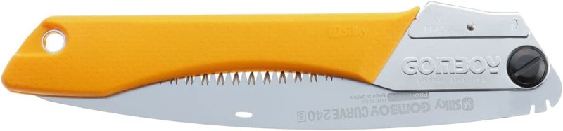 Silky Gomboy Professional Curve 240mm Saw (yellow / closed)