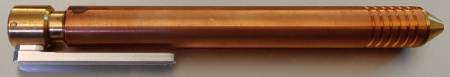Autmog Stubby Ballpoint (copper w/brass and aluminum)